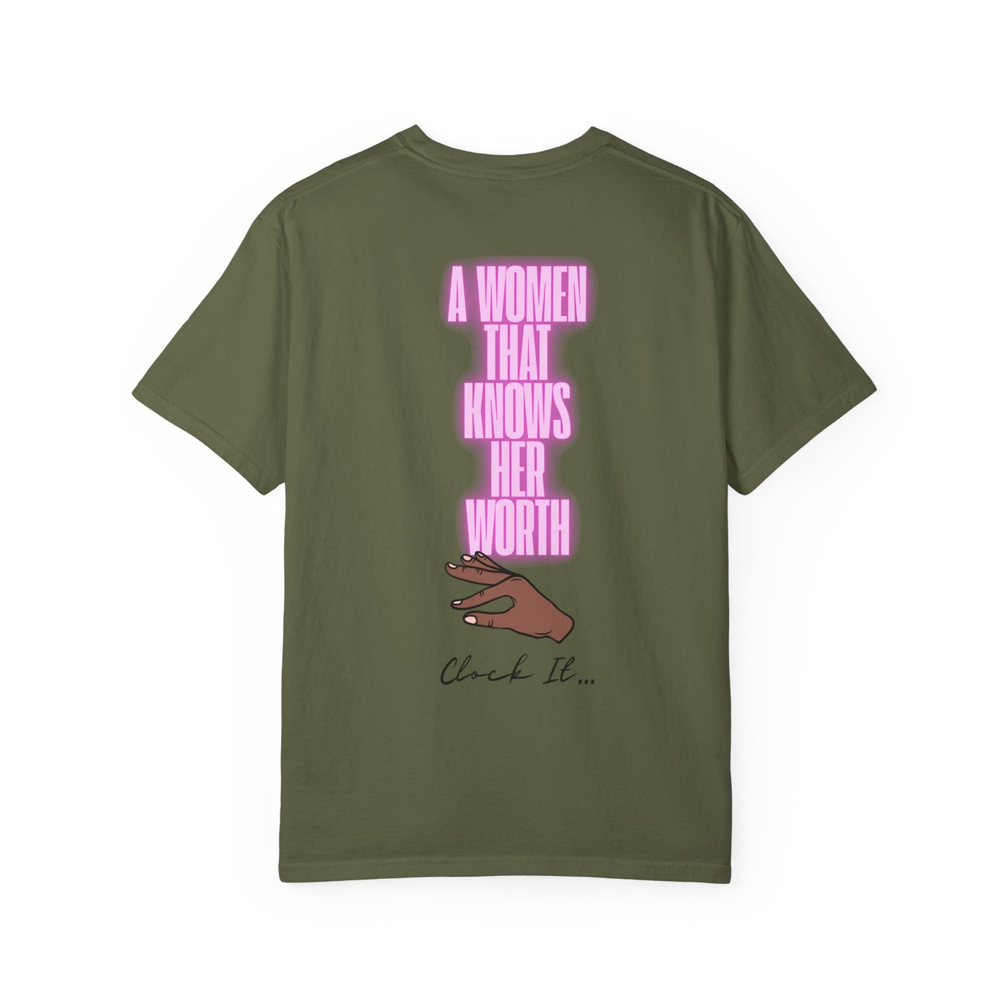 A WOMAN'S  WORTH SHIRT